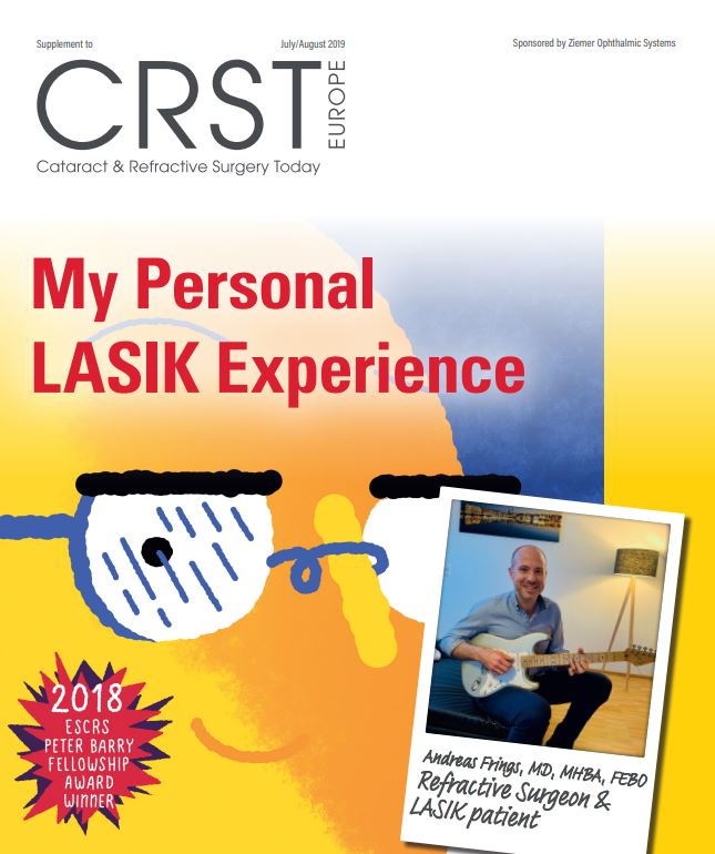 My personal LASIK experience by Dr. Andreas Frings, Germany. 