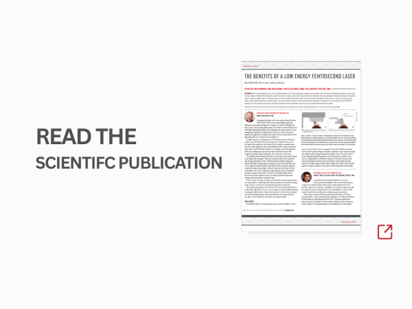 Publication | The Benefits of a low energy femtosecond laser
