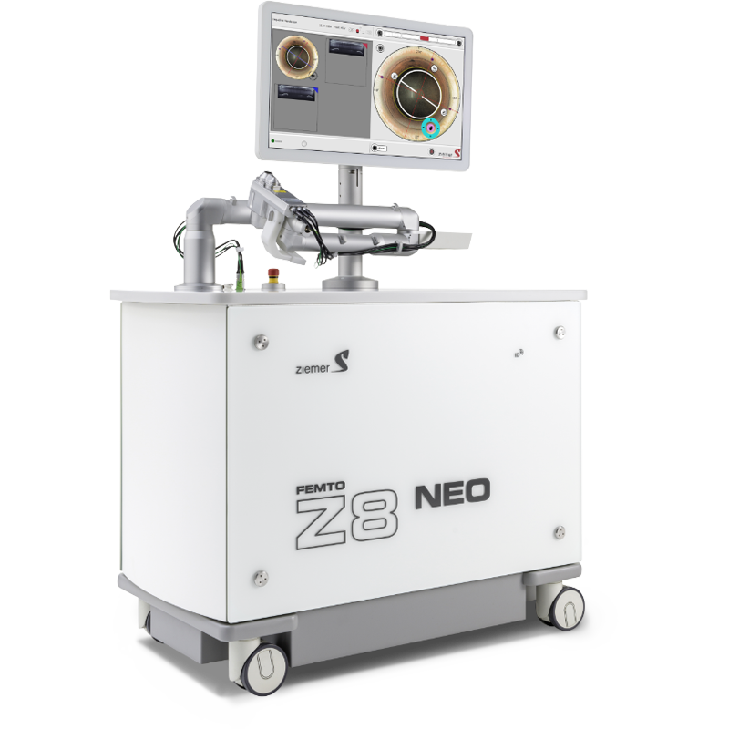 THE FEMTO Z8 NEO. The outstanding multipurpose FEMTO laser platform for refractive, therapeutic and cataract surgery.