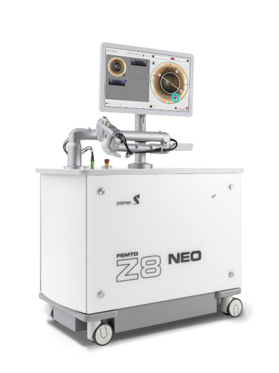 THE FEMTO Z8 NEO. The outstanding multipurpose FEMTO laser platform for refractive, therapeutic and cataract surgery.
