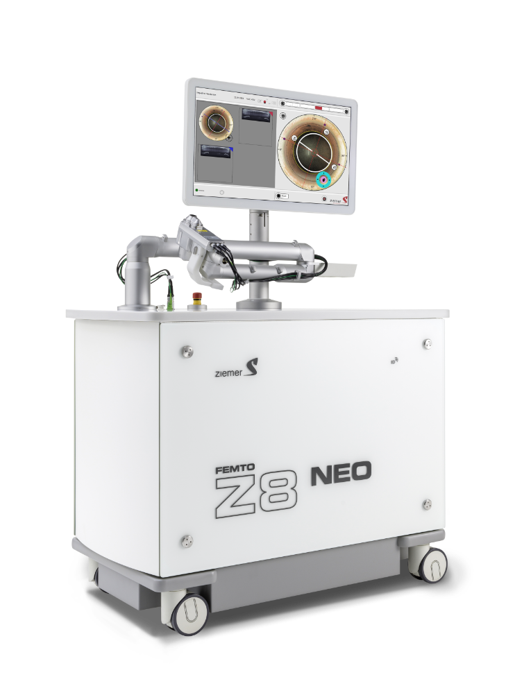 THE FEMTO Z8 NEO. The outstanding multipurpose FEMTO laser platform for refractive, therapeutic and cataract surgery.